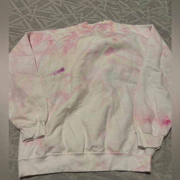 Tie Dye Adult Large Crewneck Sweatshirt - Picture 4 of 4
